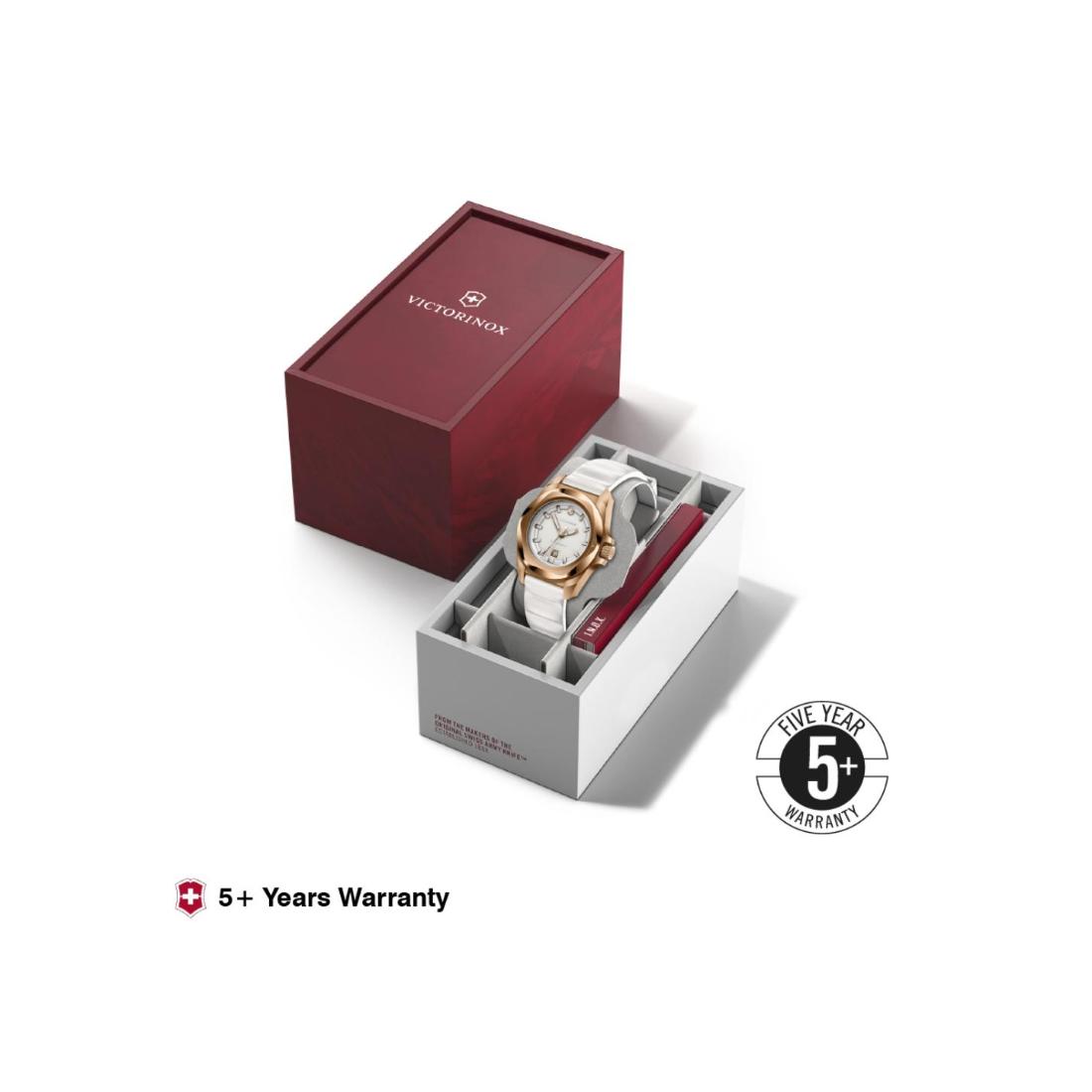 Victorinox I.N.O.X. Small Quartz White Dial 32 mm Women Watch- V242037