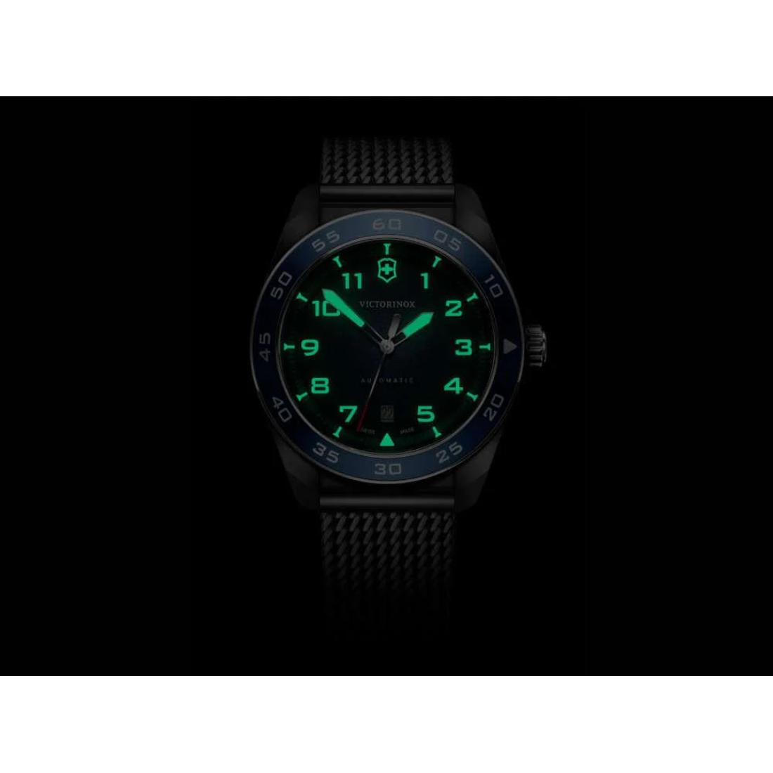 Victorinox Swiss Army Men Automatic Watch 42 mm Blue Dial-V242045