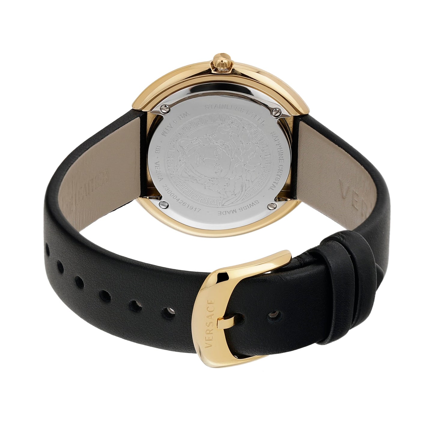 Versace Black Dial Analog Women Watch - VE2CA0323