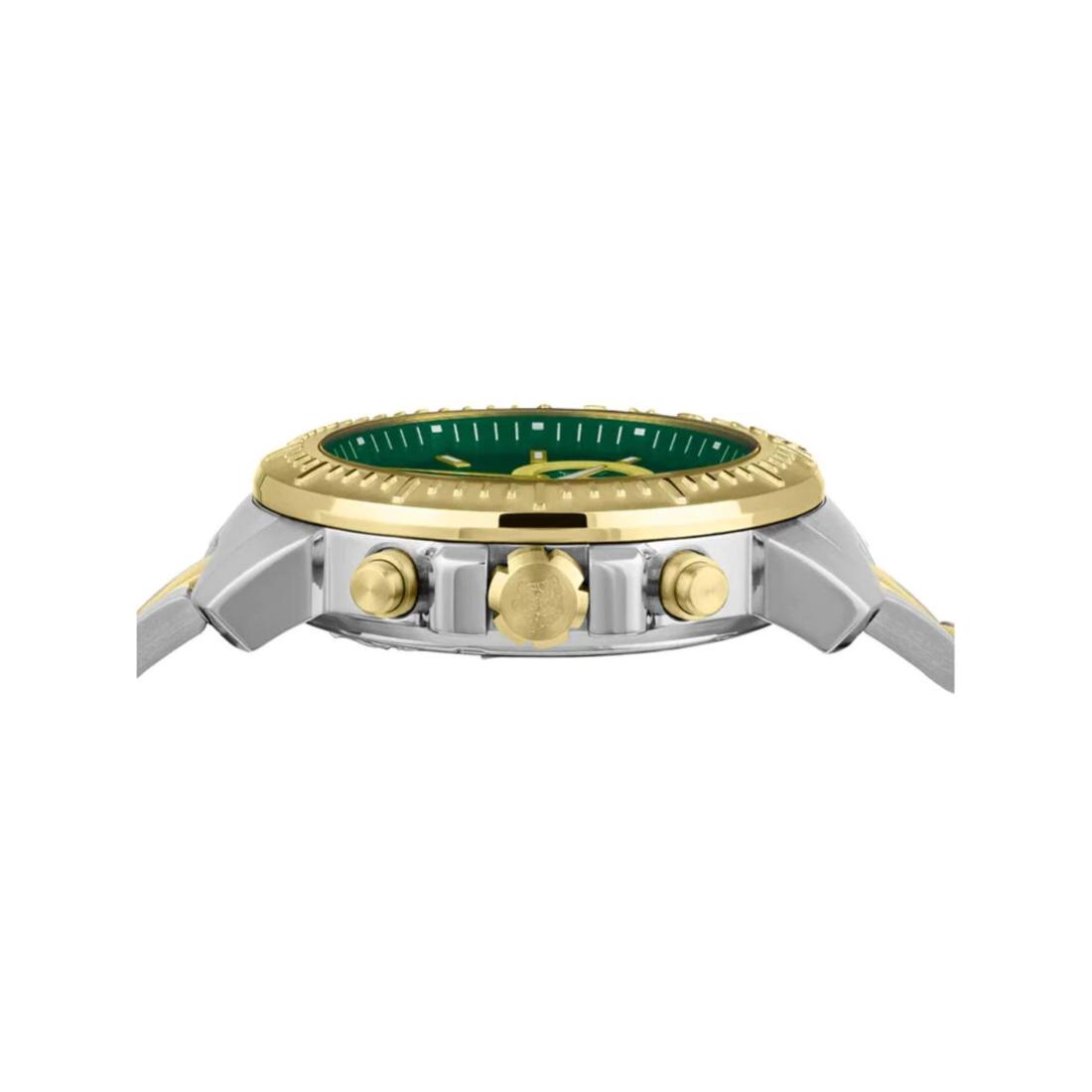 Versace New Chrono 45 mm Green Dial Men Watch- VE2E00421