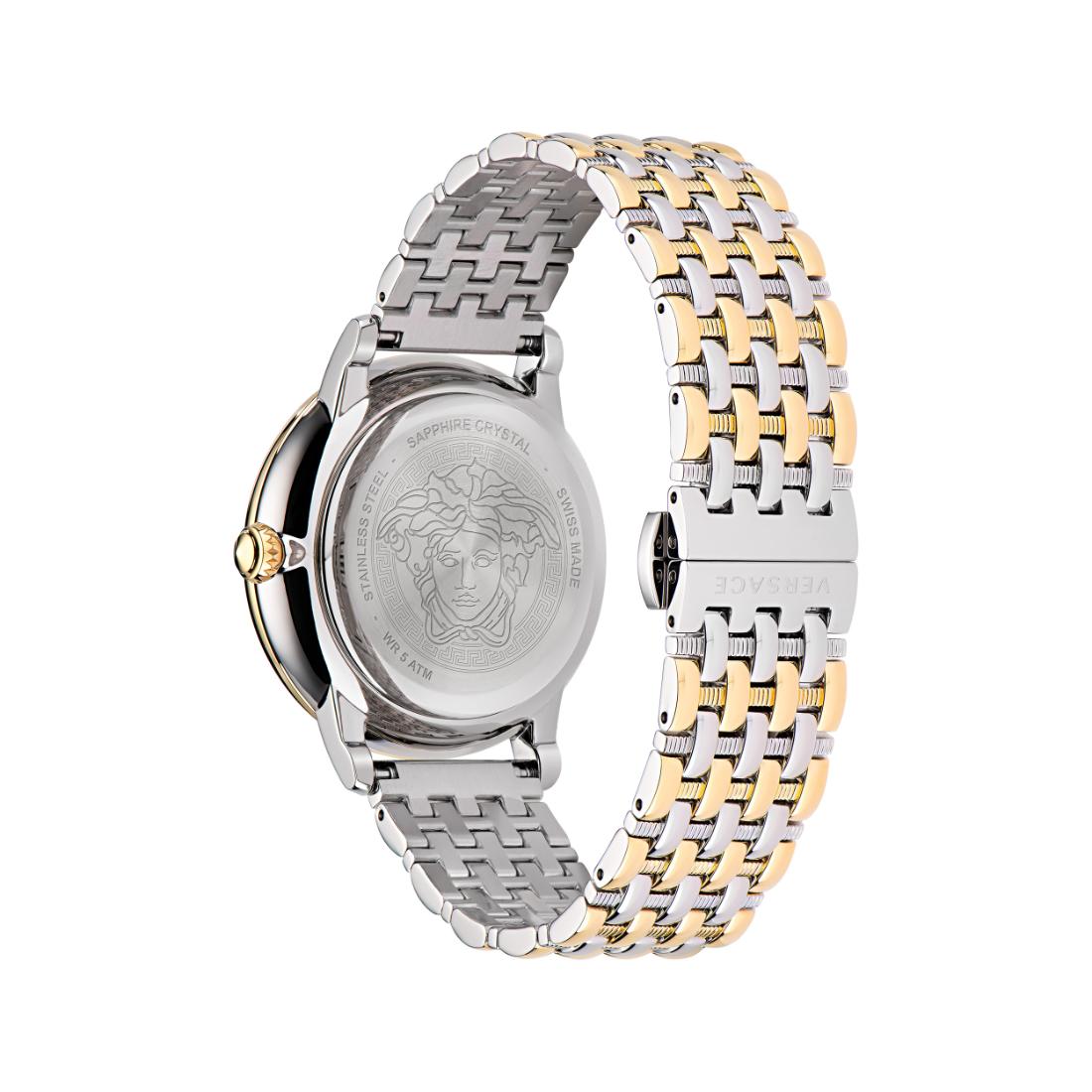 Versace La Medusa 38 mm White Dial Women Analog Watch- VE2R00222