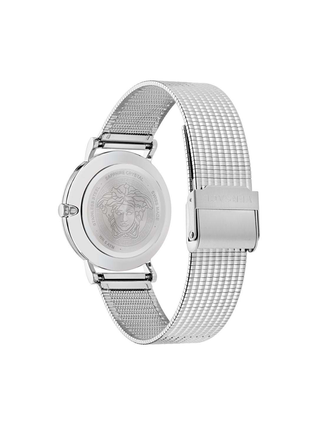 Versace Silver Dial Women Watch - Ve3M00422