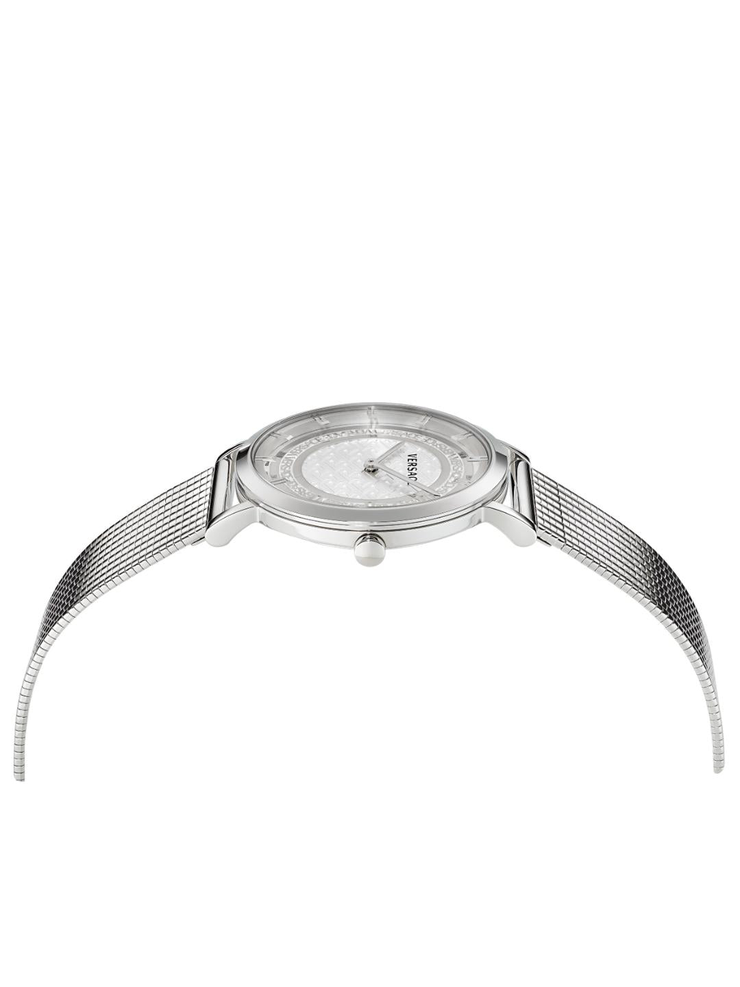 Versace Silver Dial Women Watch - Ve3M00422