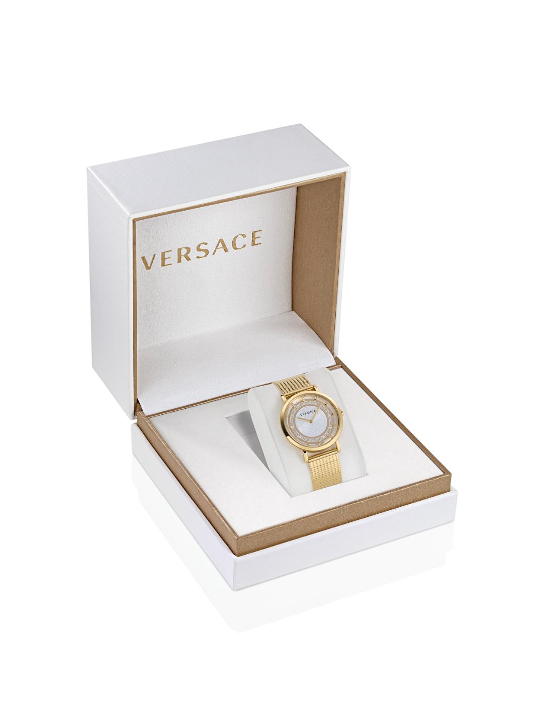 Versace Silver Dial Women Watch - Ve3M00522