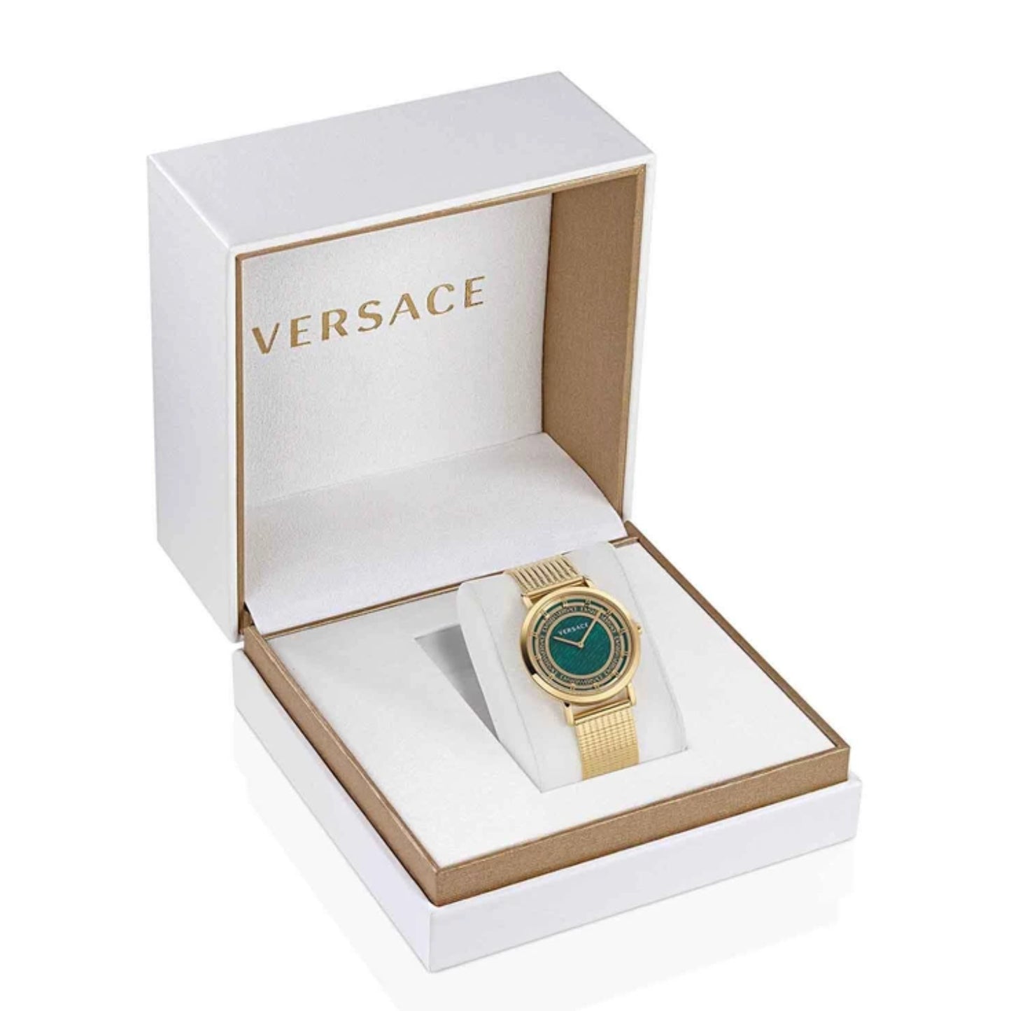 Versace Green Dial Women Watch - VE3M00622