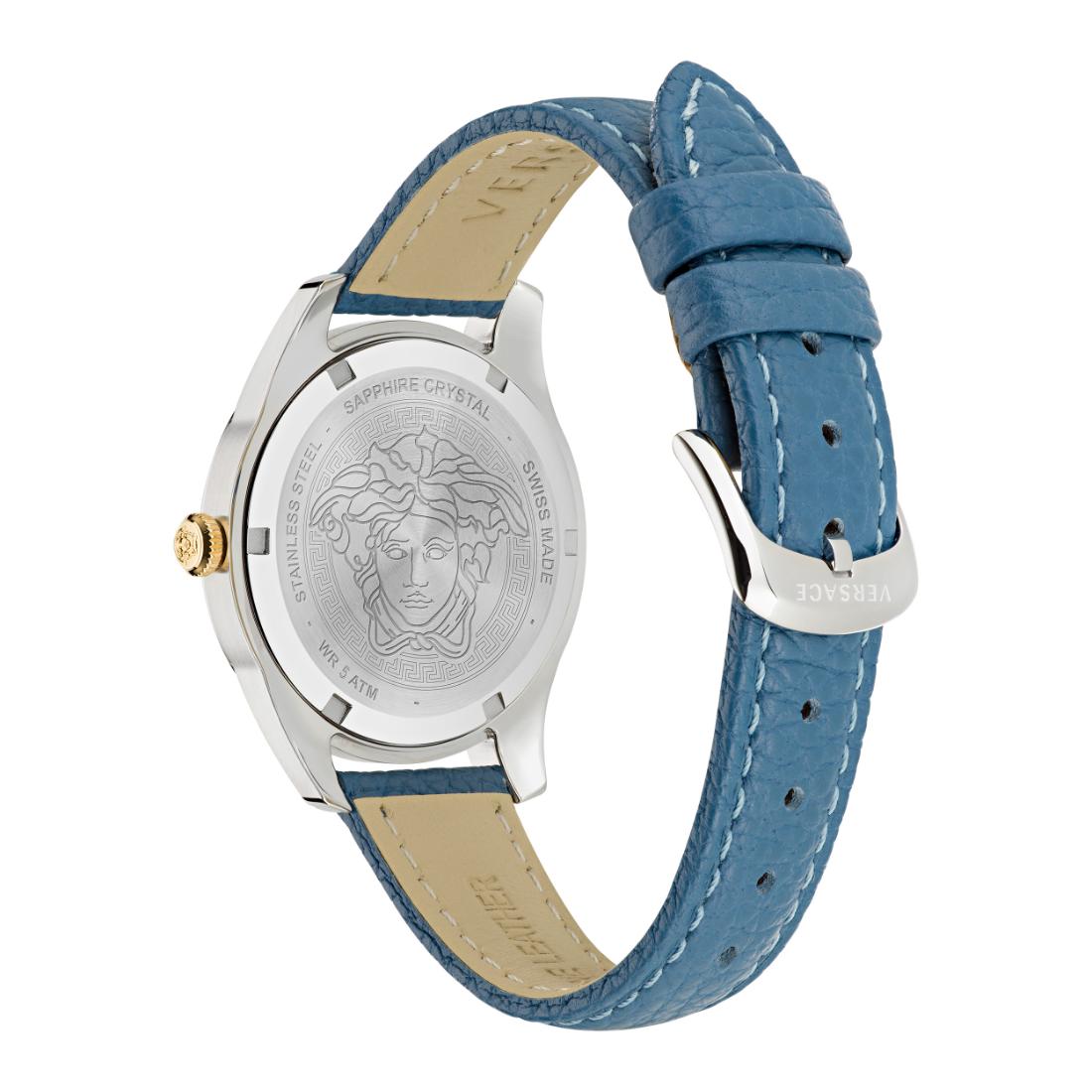 Versace Greca 35 mm White Dial Women Analog Watch- VE6C00123