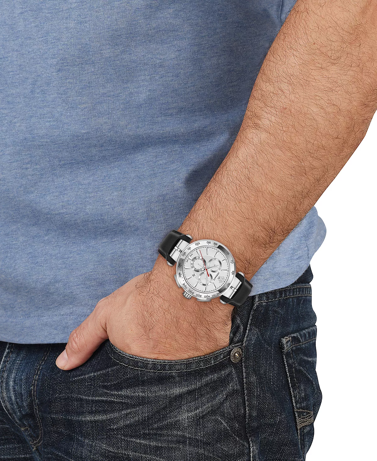 Versace White Dial Analog Men Watch - VE6CA0123