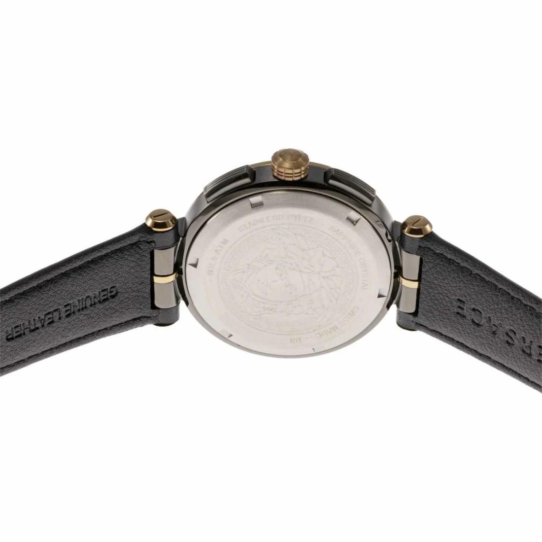 Versace Aion Chrono 45 mm Black Dial Men Watch- VE6CA0323