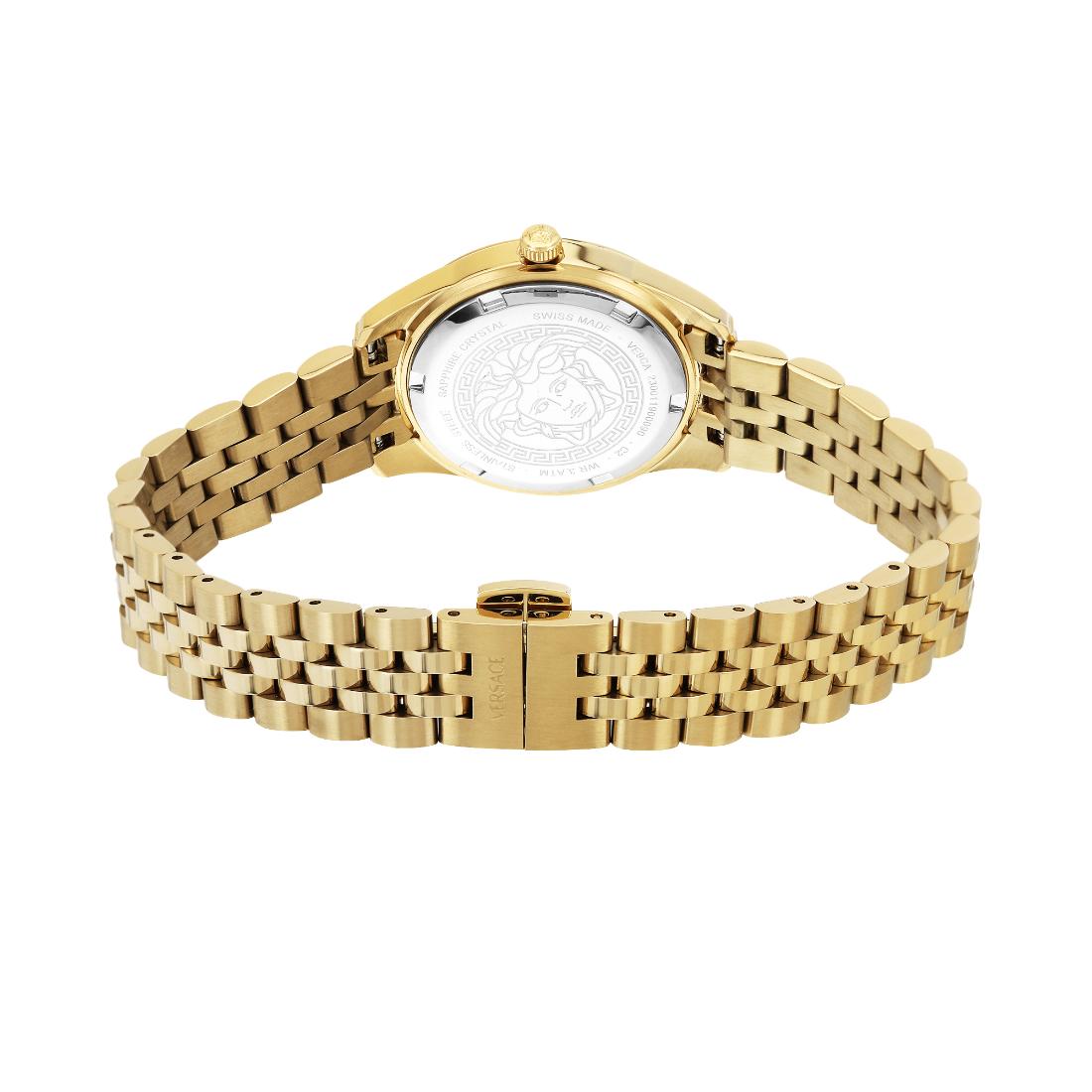Versace Greca 30 mm Black Dial Women Analog Watch- VE9CA0424
