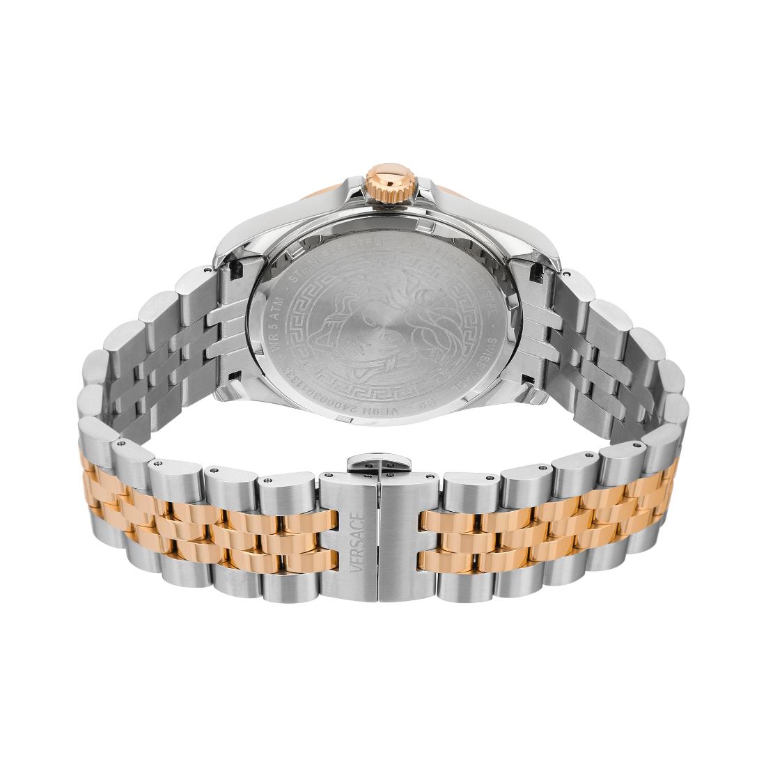 Versace Anteo 41 mm White-Silver Dial Men Analog Watch- VE9H00824
