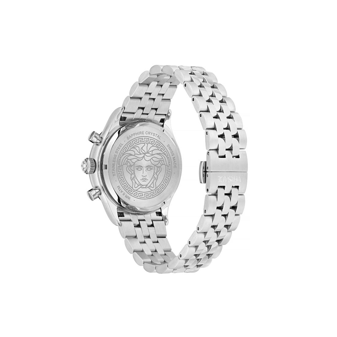 Versace Helleny.Chrono 39 mm Blue Dial Men Watch- VECFA0124