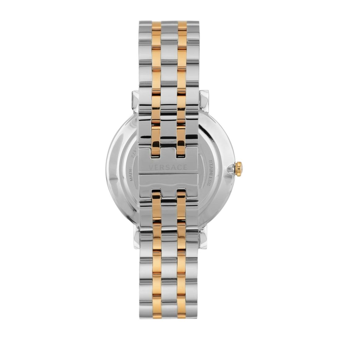 Versace V-Eternal 38 mm Silver Dial Women Analog Watch- VEJL01024