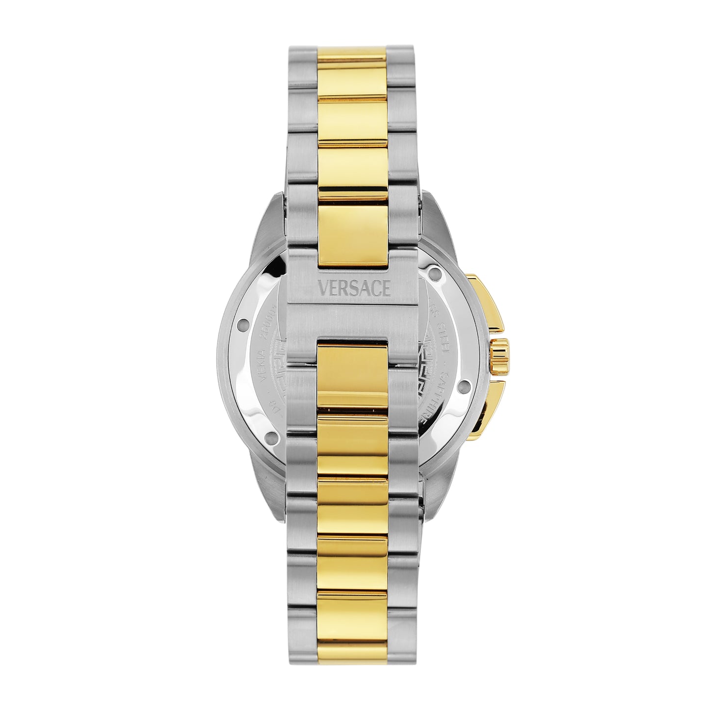 Versace V-Sport 44 mm Silver-White Dial Men Chrono Watch- VEKIA0525