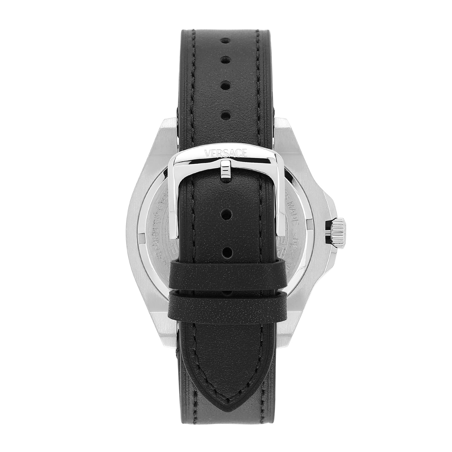 Versace Luxury 3 Hands 42 mm Black Dial Men Analog Watch- VEKKA0125