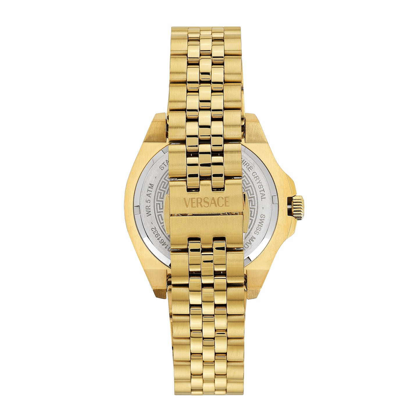 Versace Luxury 3 Hands 42 mm Silver Dial Men Analog Watch- VEKKA0625