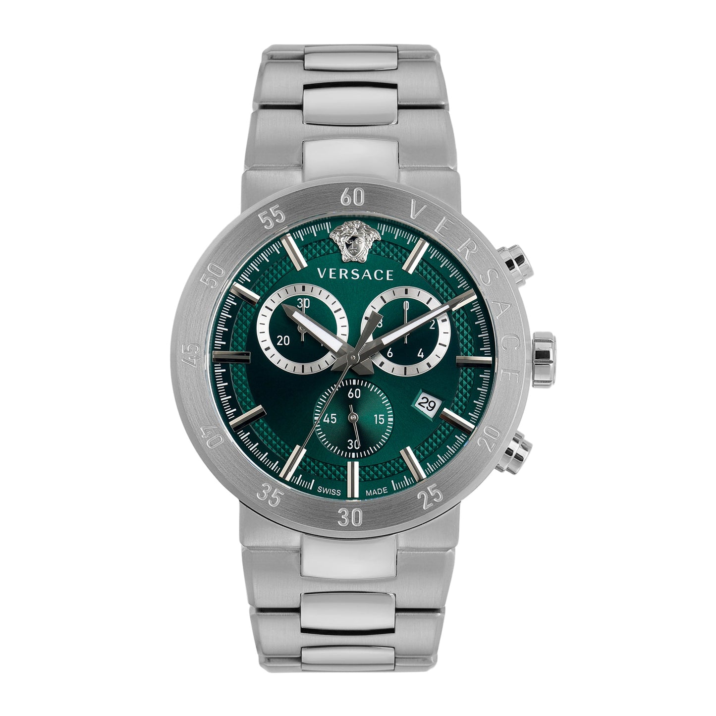 versace watch green