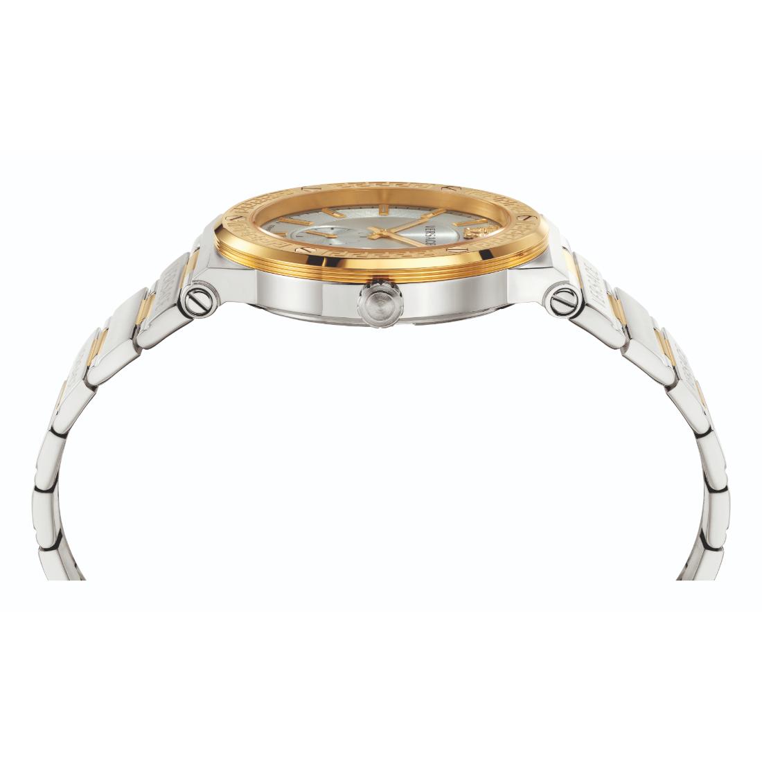Versace Greca Logo-Vi 41 mm Black Dial Men Analog Watch- VEVI00320