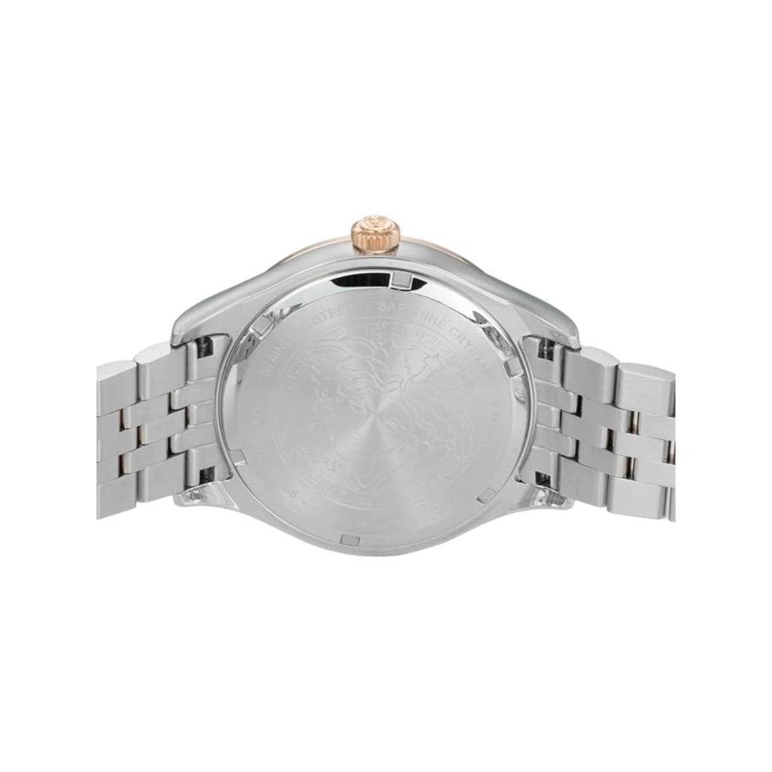 Versace Hellenium-Vk 42 mm Blue Dial Men Analog Watch- VEVK01424