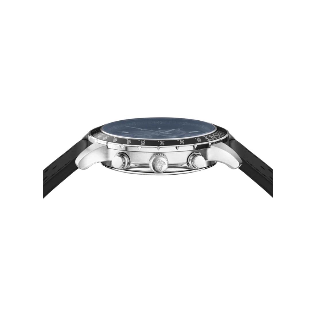 Versace Sport 44 mm Blue Dial Men Chrono Watch- VEZCA0124