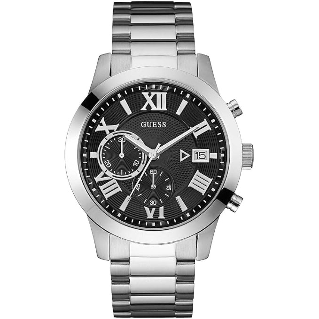 Guess Analog Black Dial Men's Watch-W0668G3