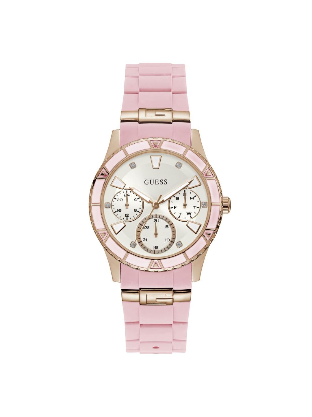 Guess White Dial Women Analog Watch - W1157L6