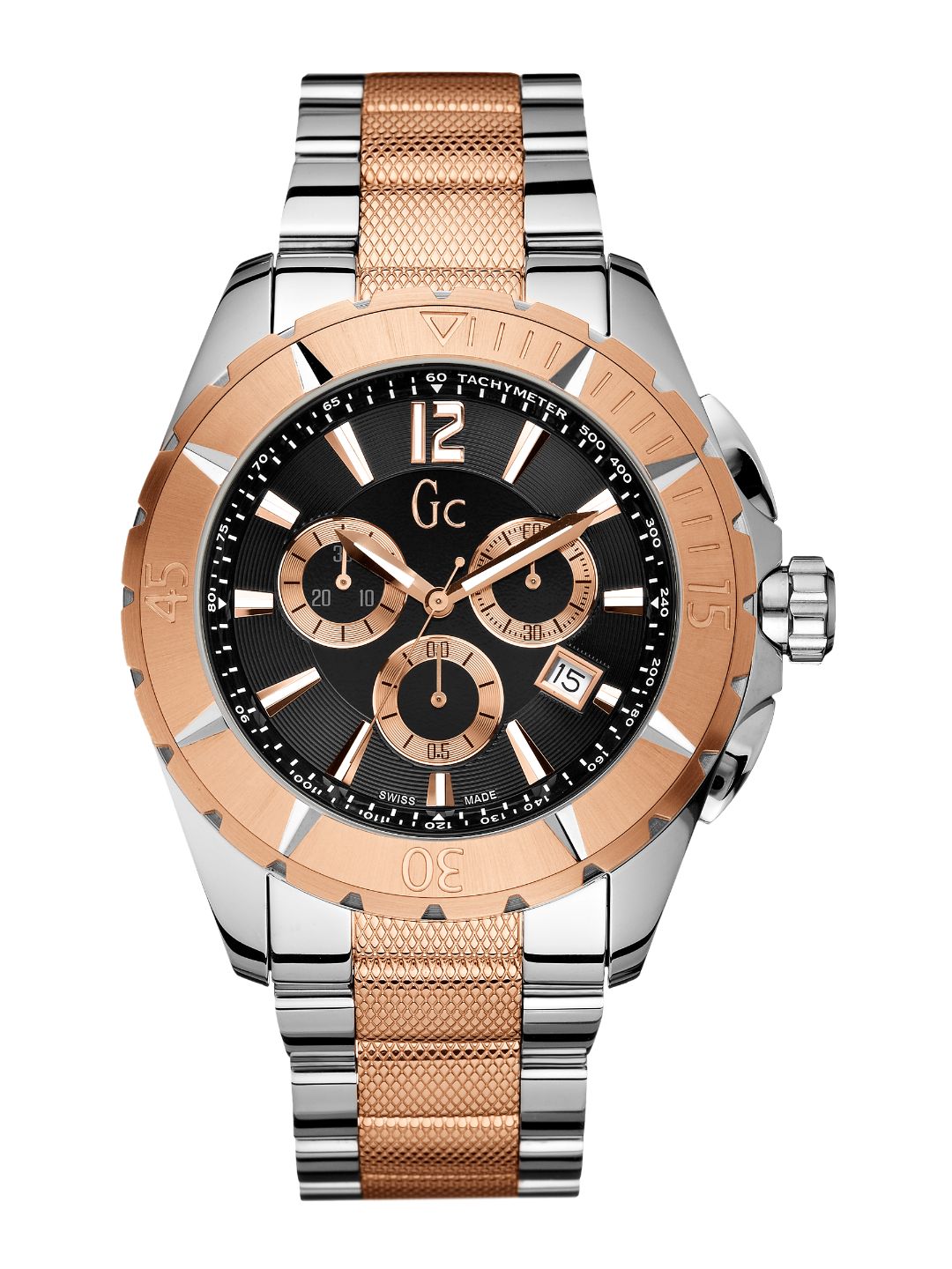 GC Gents Wrist Watch Black - X53003G2S