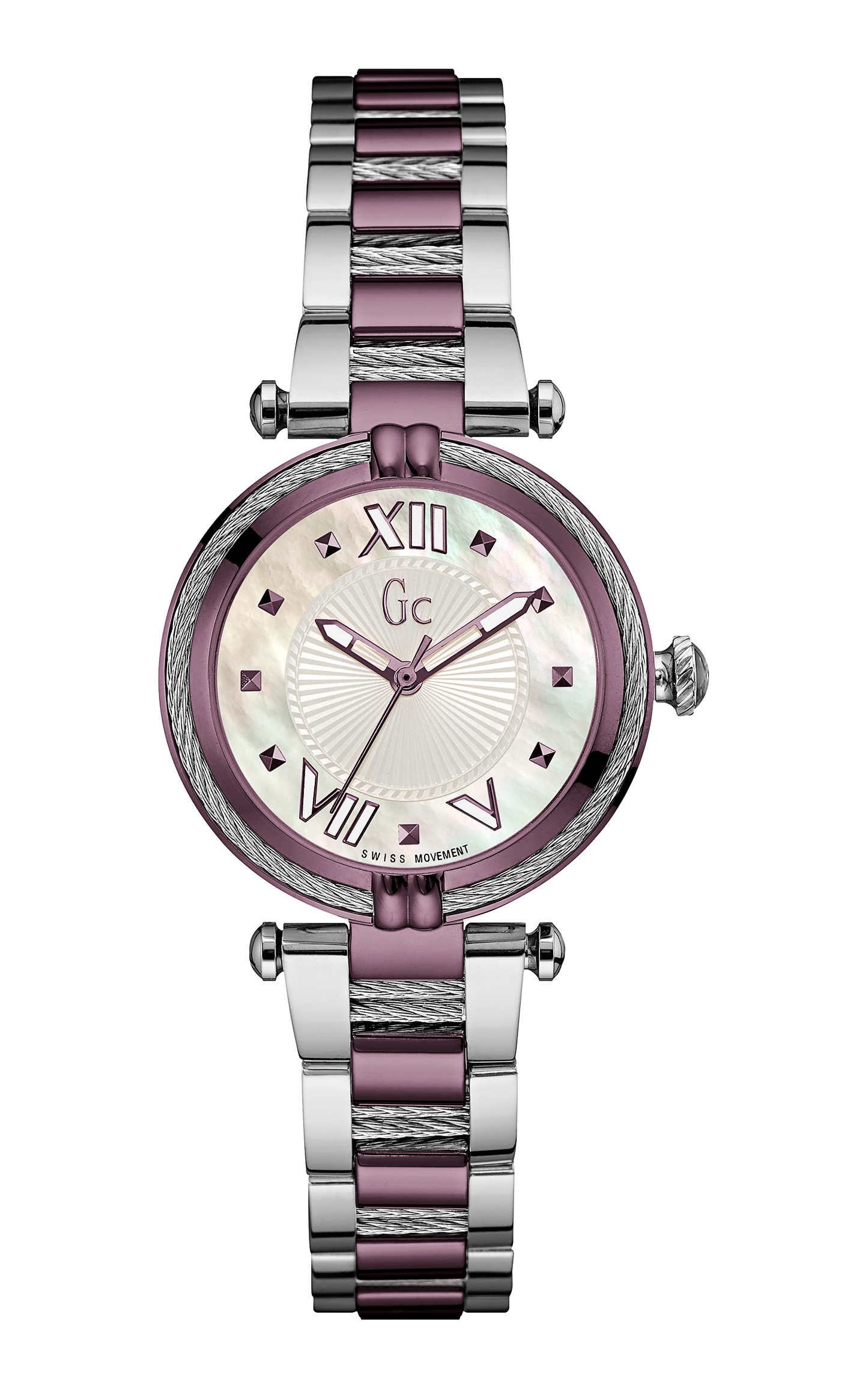 GC White Dial Ladies Watch - Y18003L3