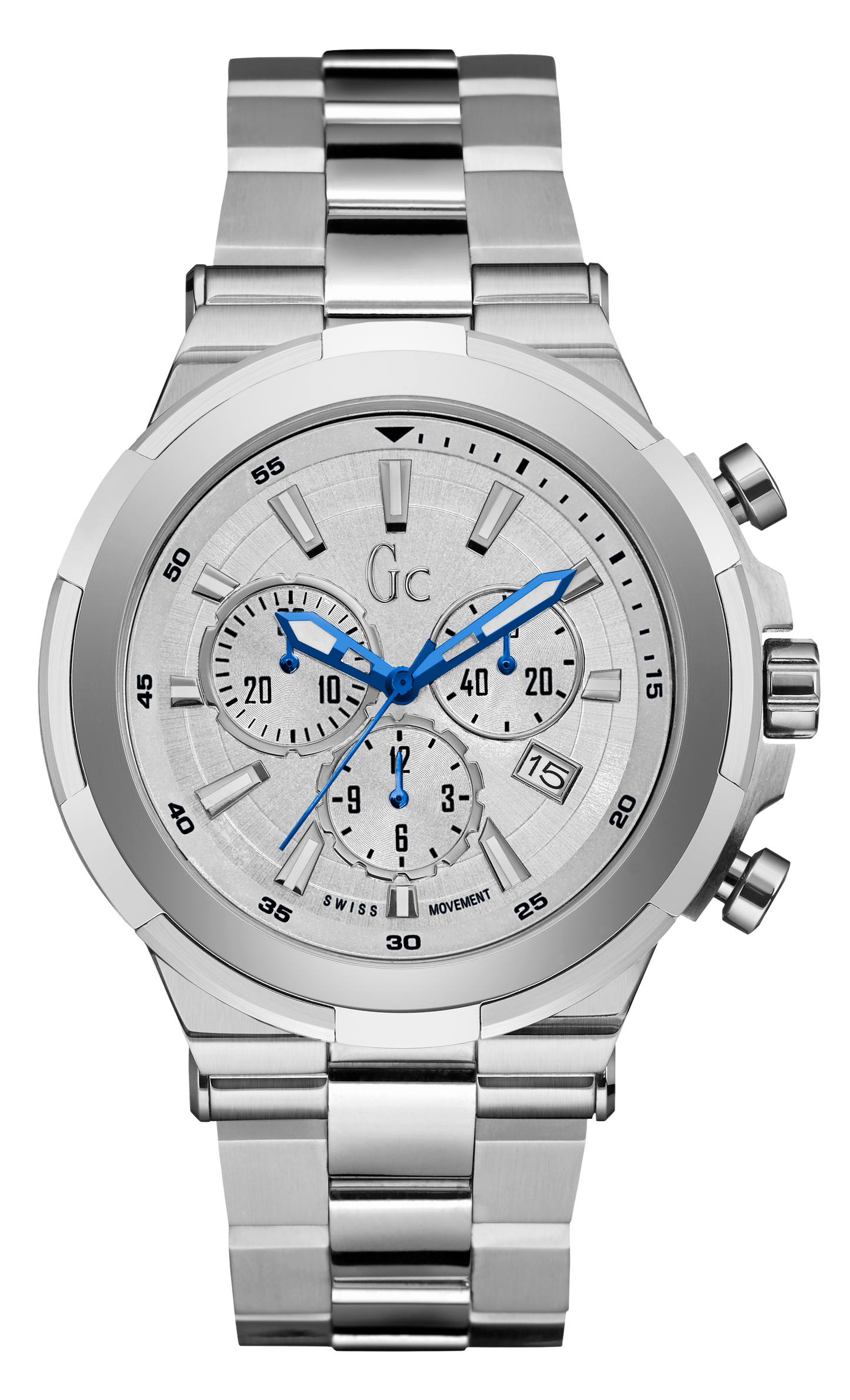 GC Silver Dial Gents Watch - Y23013G1