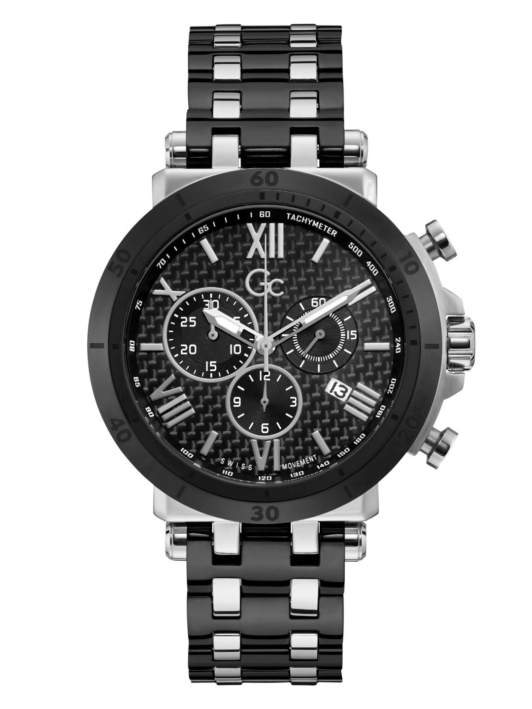 GC Men Black Wrist Watch - Y44008G2MF