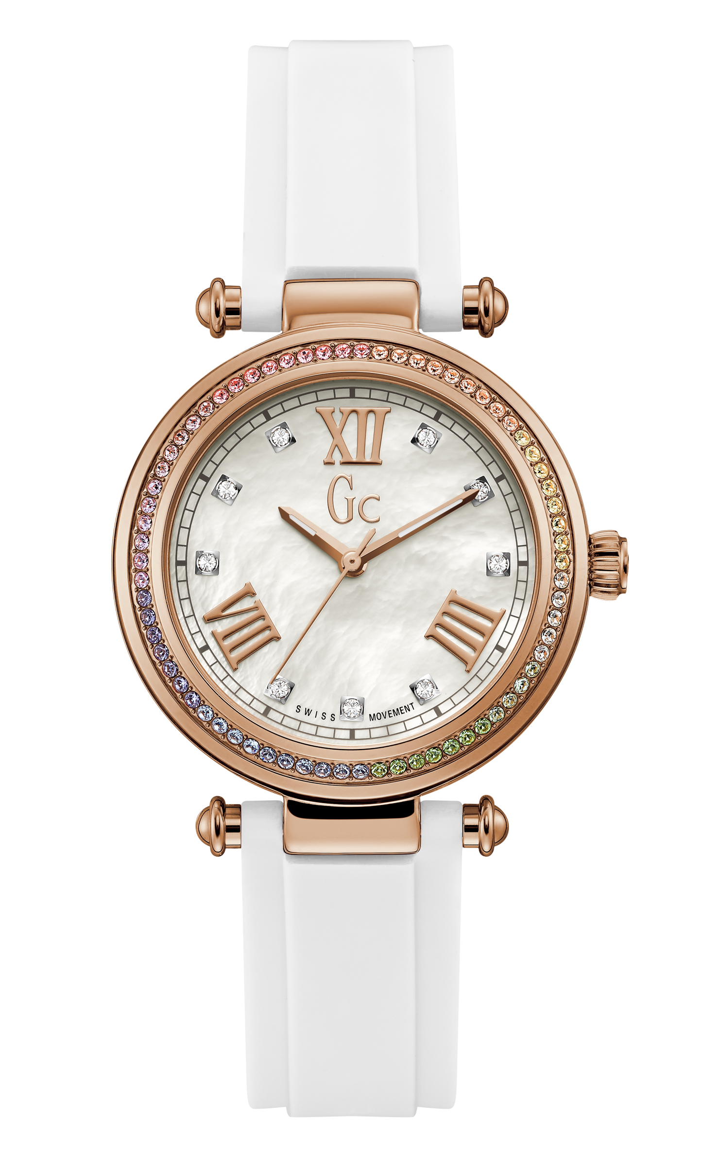 GC White Dial Ladies Watch - Y46009L1MF