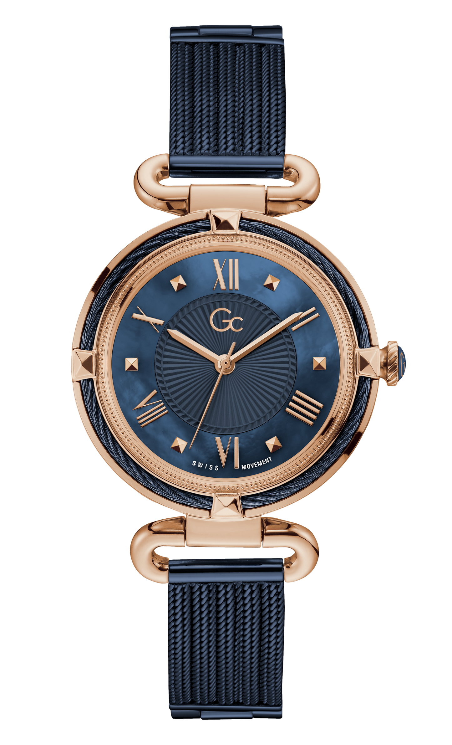 GC Blue Dial Ladies Watch - Y58008L7MF