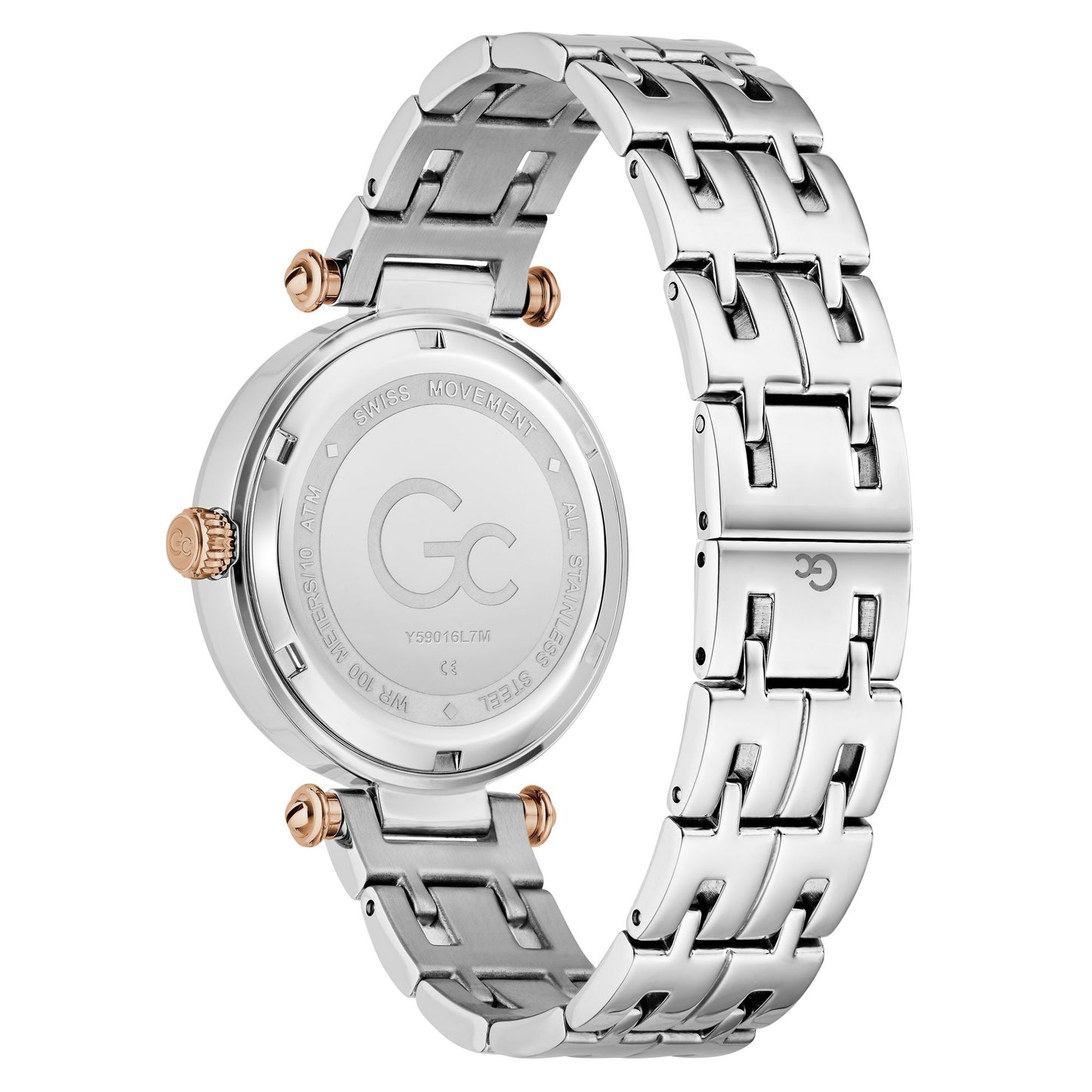 GC Blue Dial 36.5 mm Women's Watch Y59016L7M