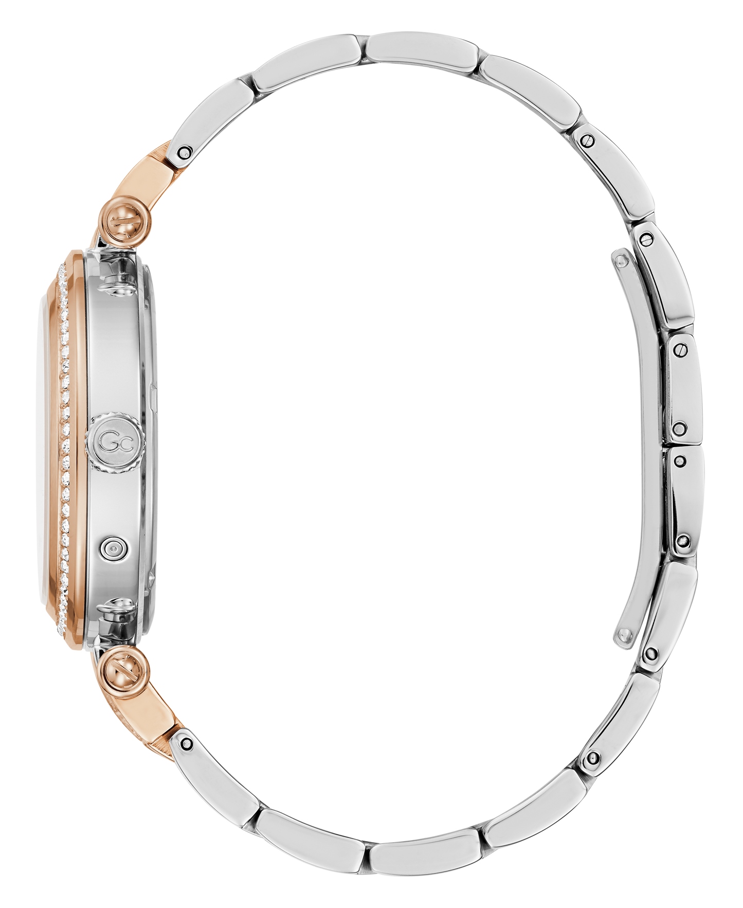 GC White Dial Quartz Day & Date Women Watch - Y78003L1MF