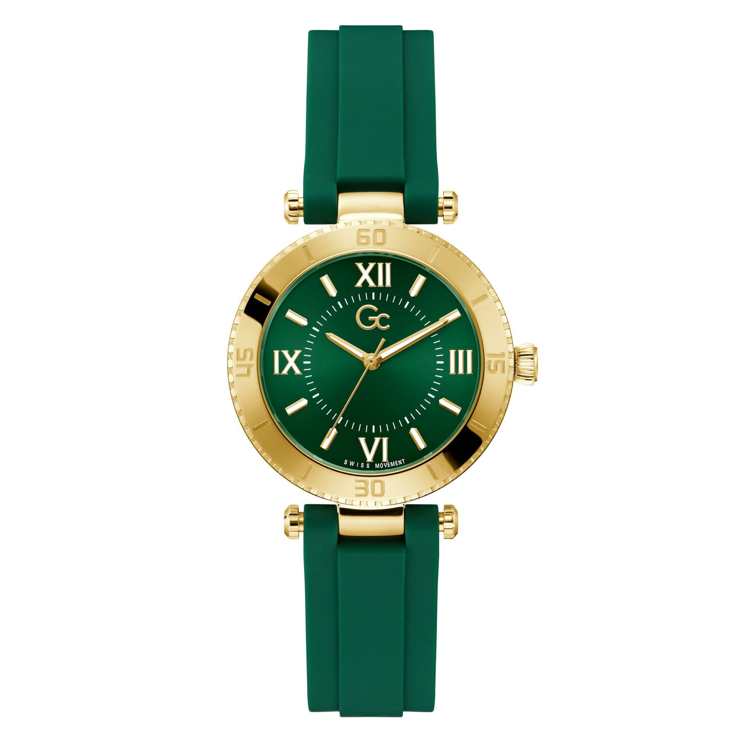 GC Green Dial 34mm Women's Watch Z05012L9M
