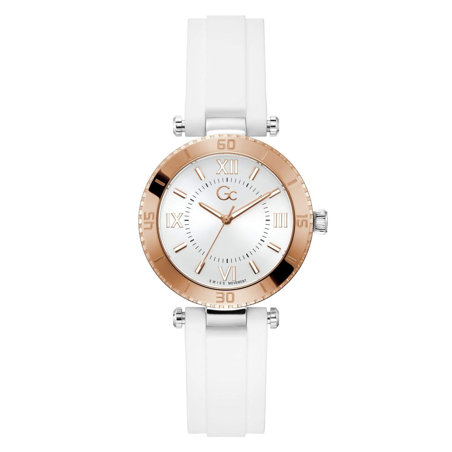 GC White Dial 34mm Women's Watch Z05013L1M