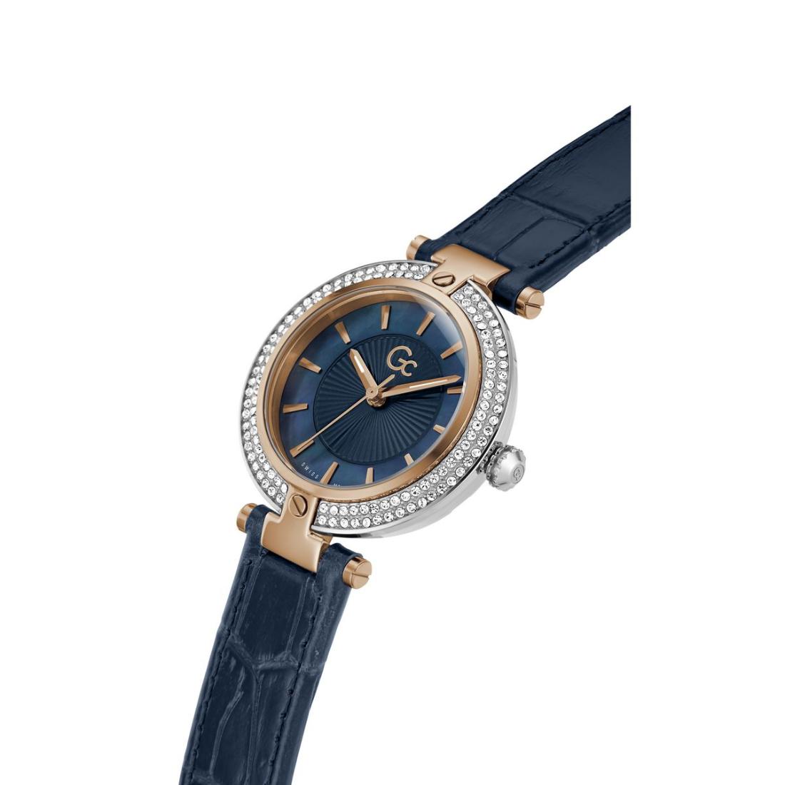 GC Vogue Blue Round Dial Analog Women Watch - Z22003L7MF