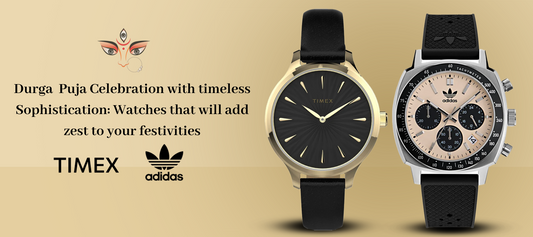 Durga Puja celebrations with timeless sophistication: Watches that will add zest to your festivities.