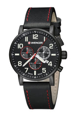 Wenger Attitude Chrono 43mm Black Dial Men Watch 01.0343.104