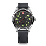 Wenger Terragraph Black Dial 43mm Men Analog Watch 01.0541.121