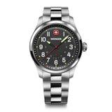Wenger Terragraph Black Dial 43mm Men Analog Watch 01.0541.122