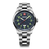 Wenger Terragraph Blue Dial 43mm Men Analog Watch 01.0541.123