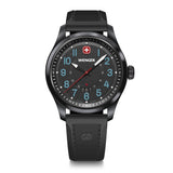 Wenger Terragraph Black Dial 43mm Men Analog Watch 01.0541.127
