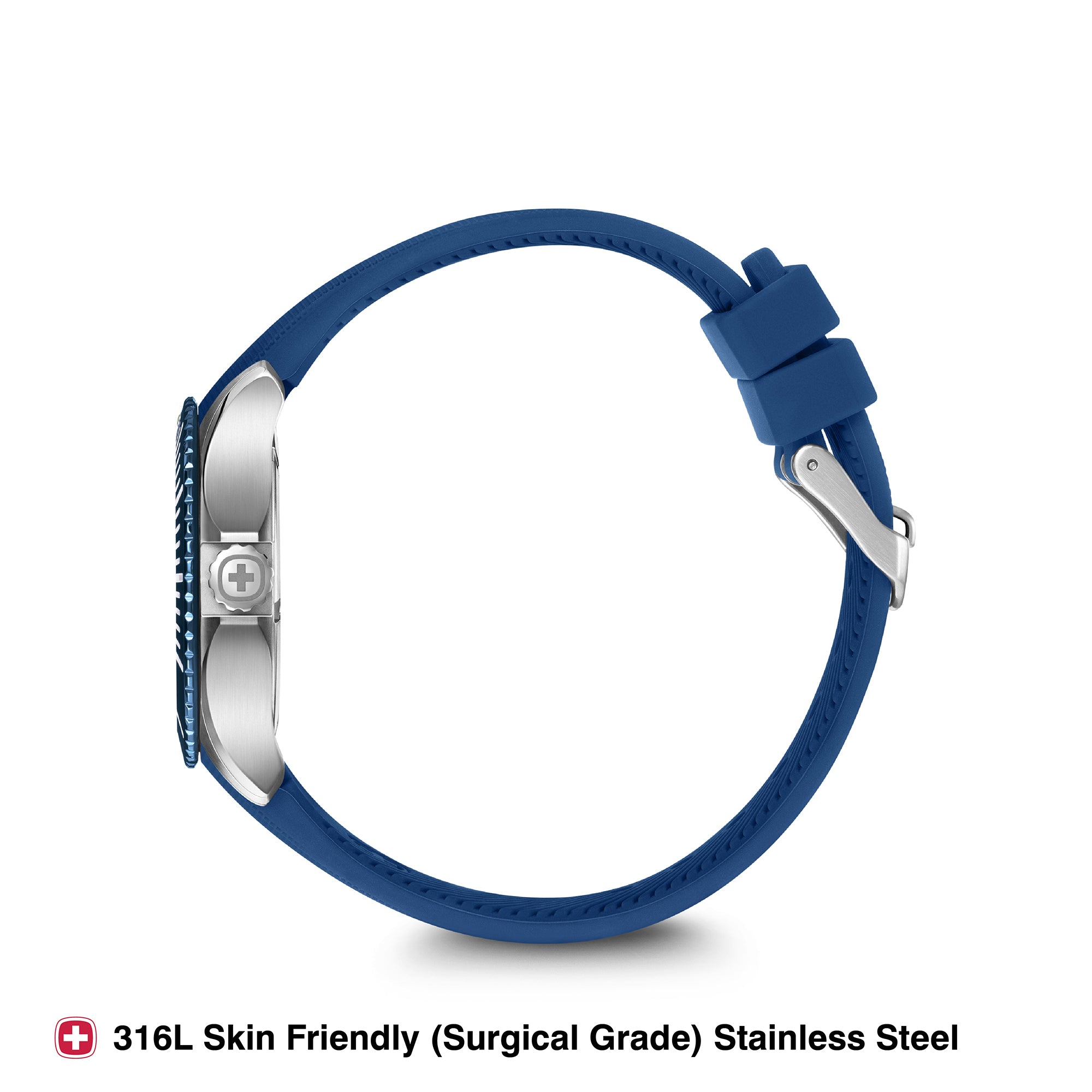 Wenger Seaforce Small 35mm Blue Dial Women Analog Watch 01.0621.112