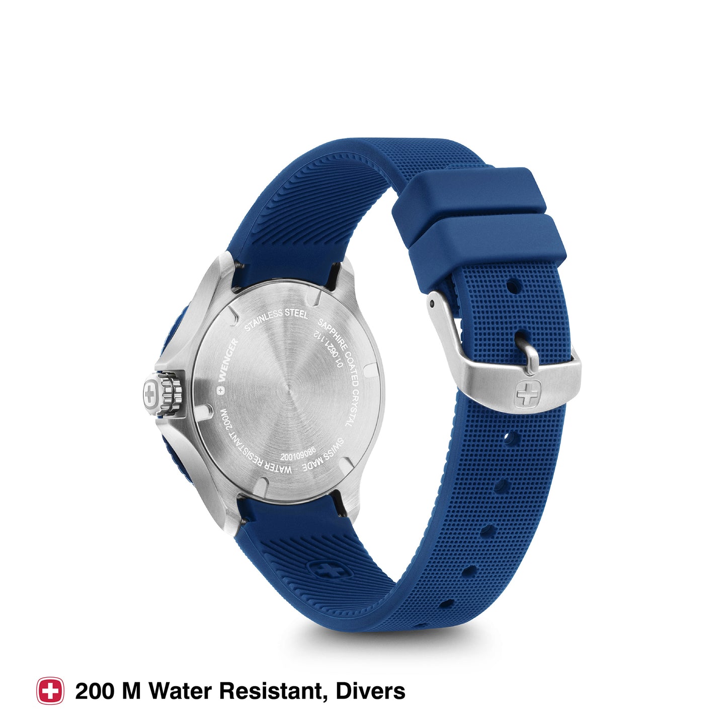 Wenger Seaforce Small 35mm Blue Dial Women Analog Watch 01.0621.112