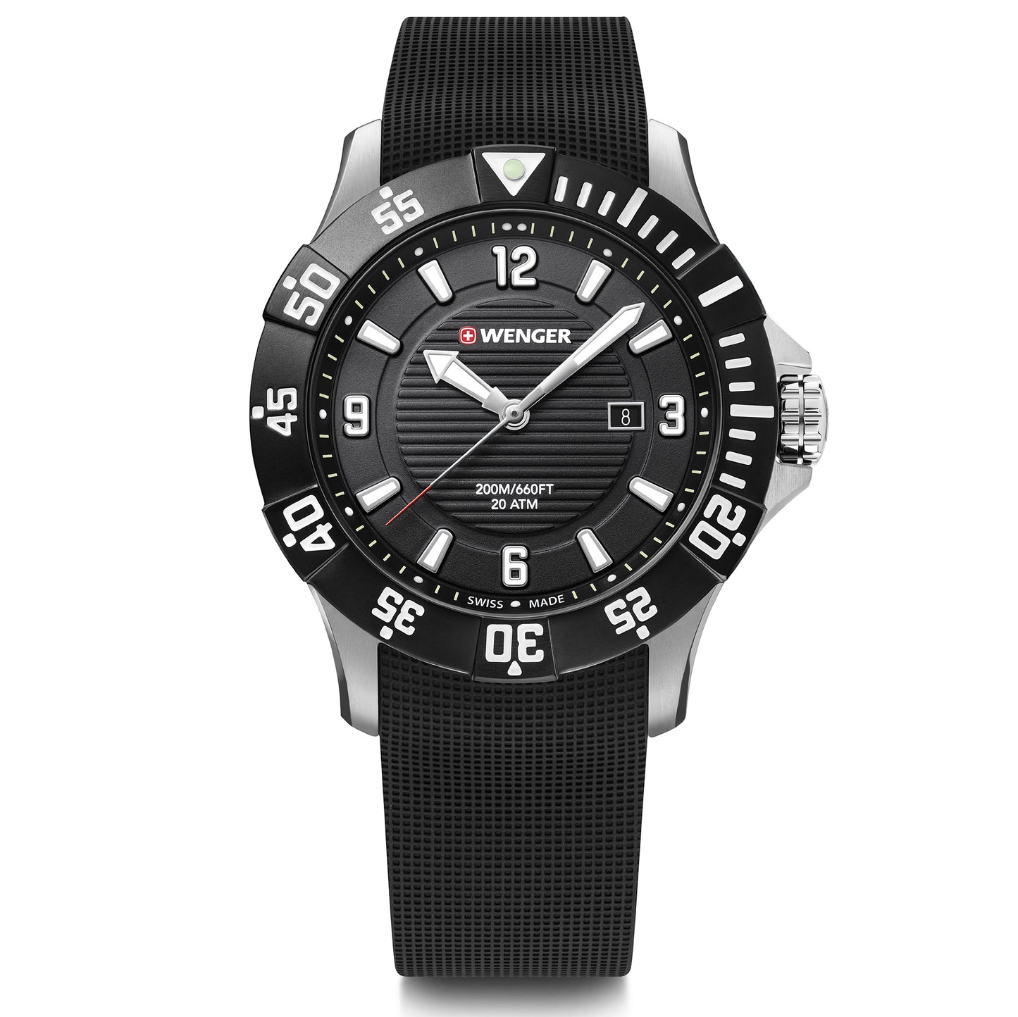 Wenger Seaforce 43mm Black Dial Men Analog Watch 01.0641.132