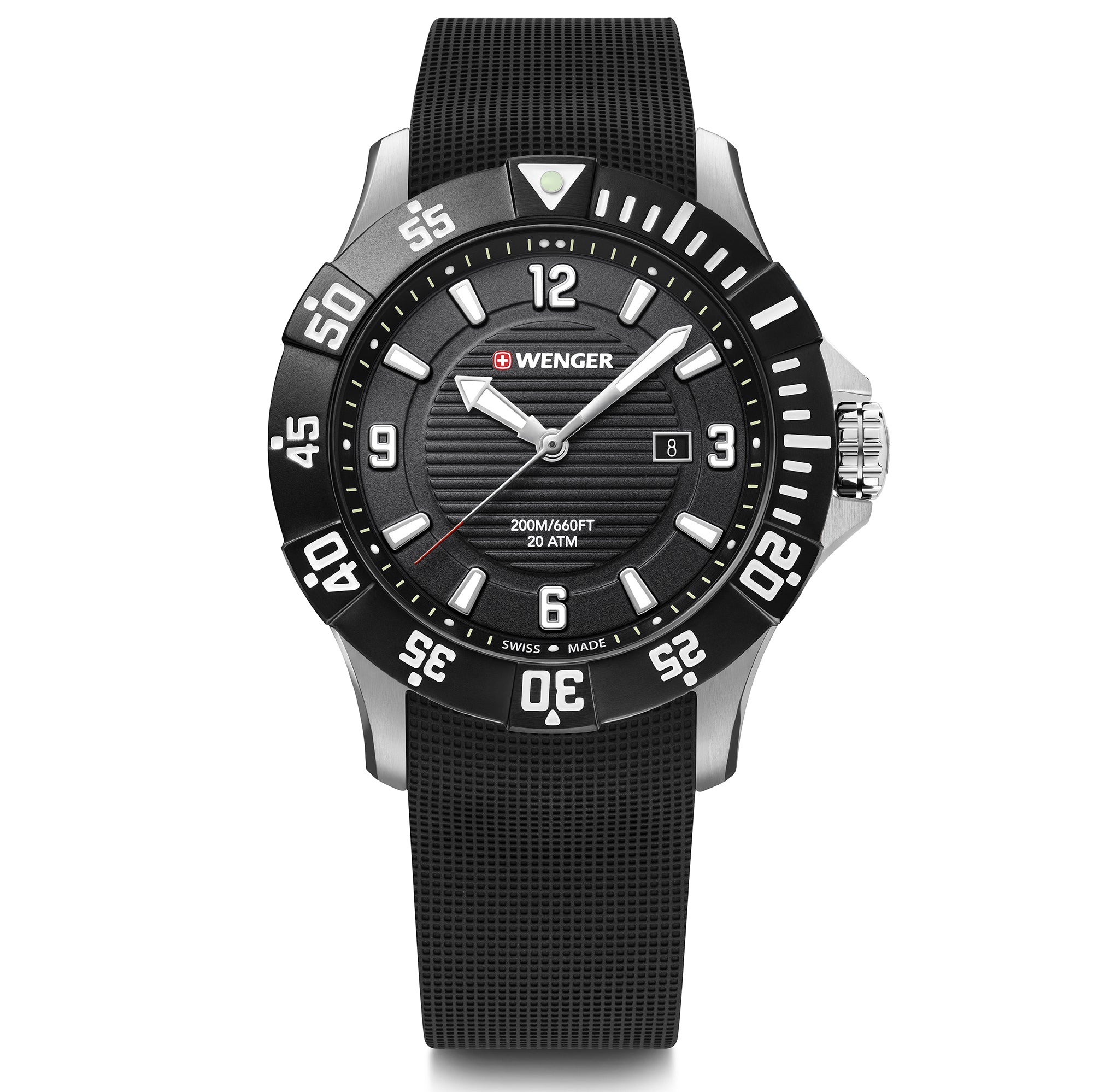 Wenger Seaforce 43mm Black Dial Men Analog Watch 01.0641.132