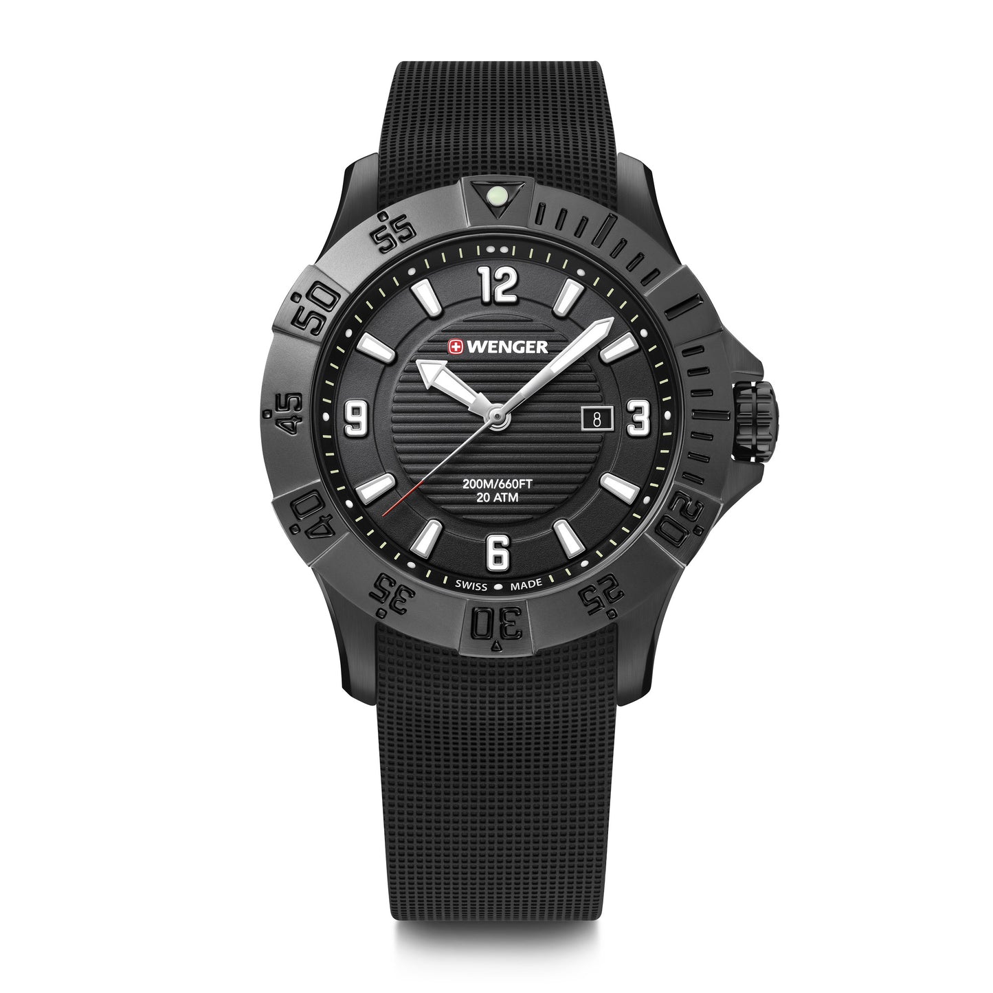 Wenger Sea Force 43 mm Black Dial Men Analog Watch 01.0641.134