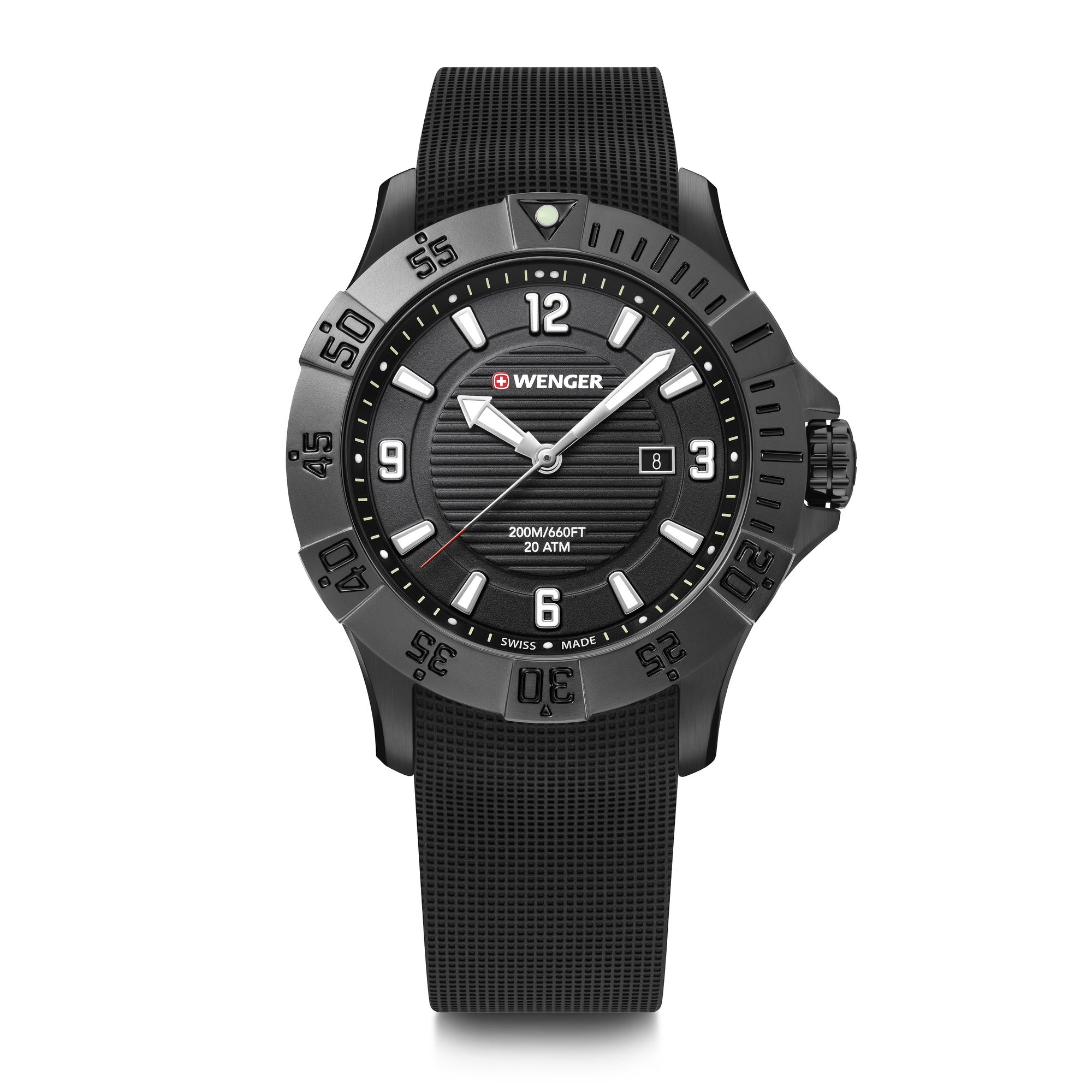 Wenger Sea Force 43 mm Black Dial Men Analog Watch 01.0641.134