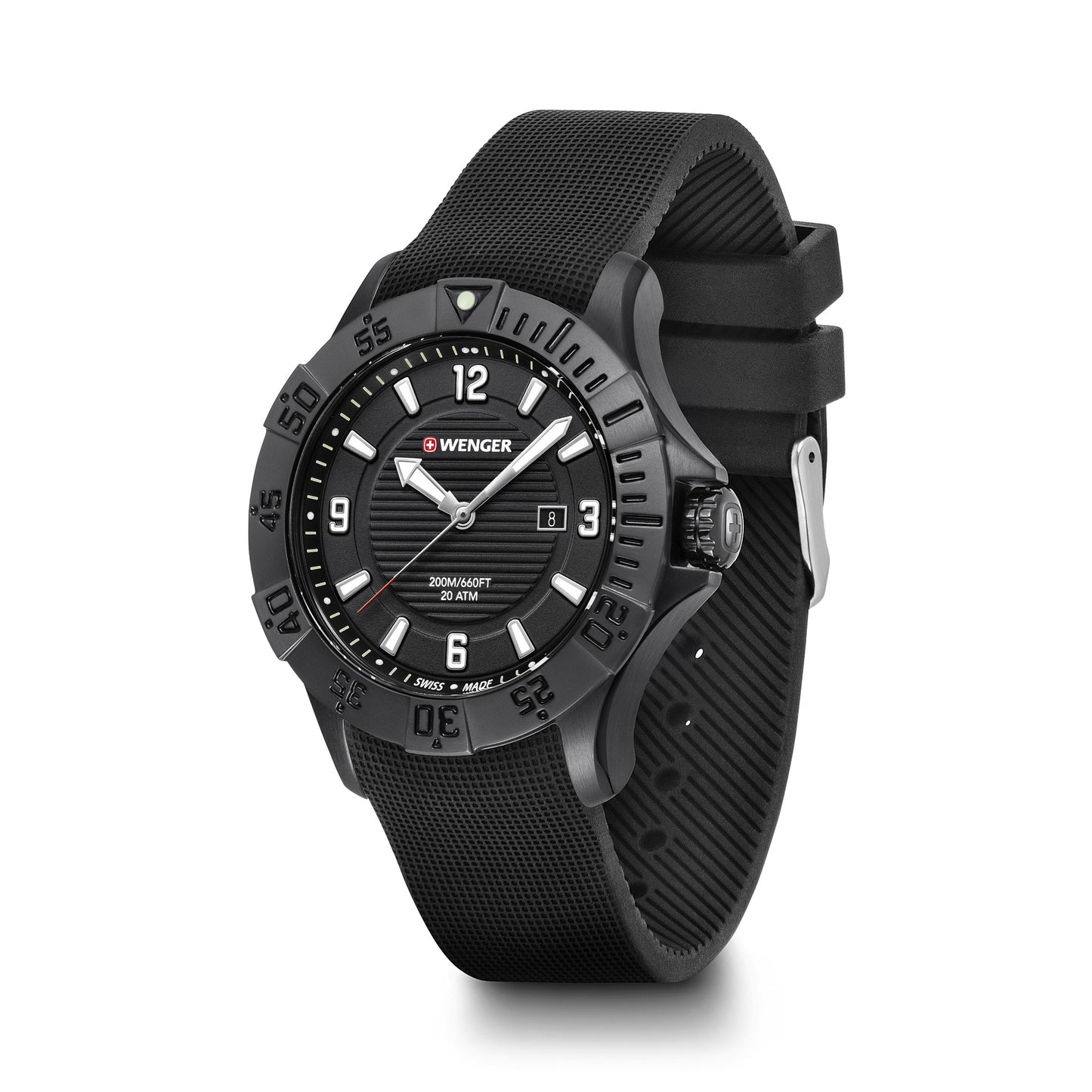 Wenger Sea Force 43 mm Black Dial Men Analog Watch 01.0641.134