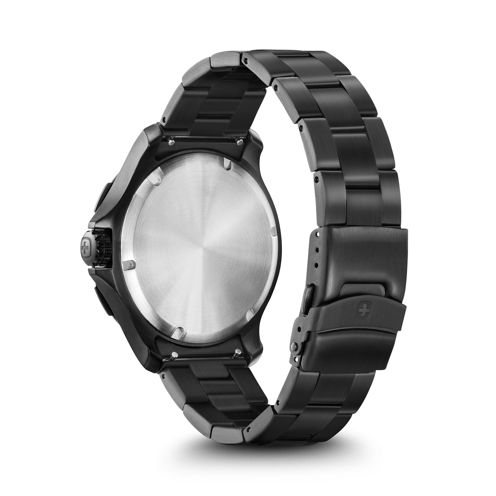 Wenger Sea Force 43mm Men Black Dial Analog Watch 01.0641.135